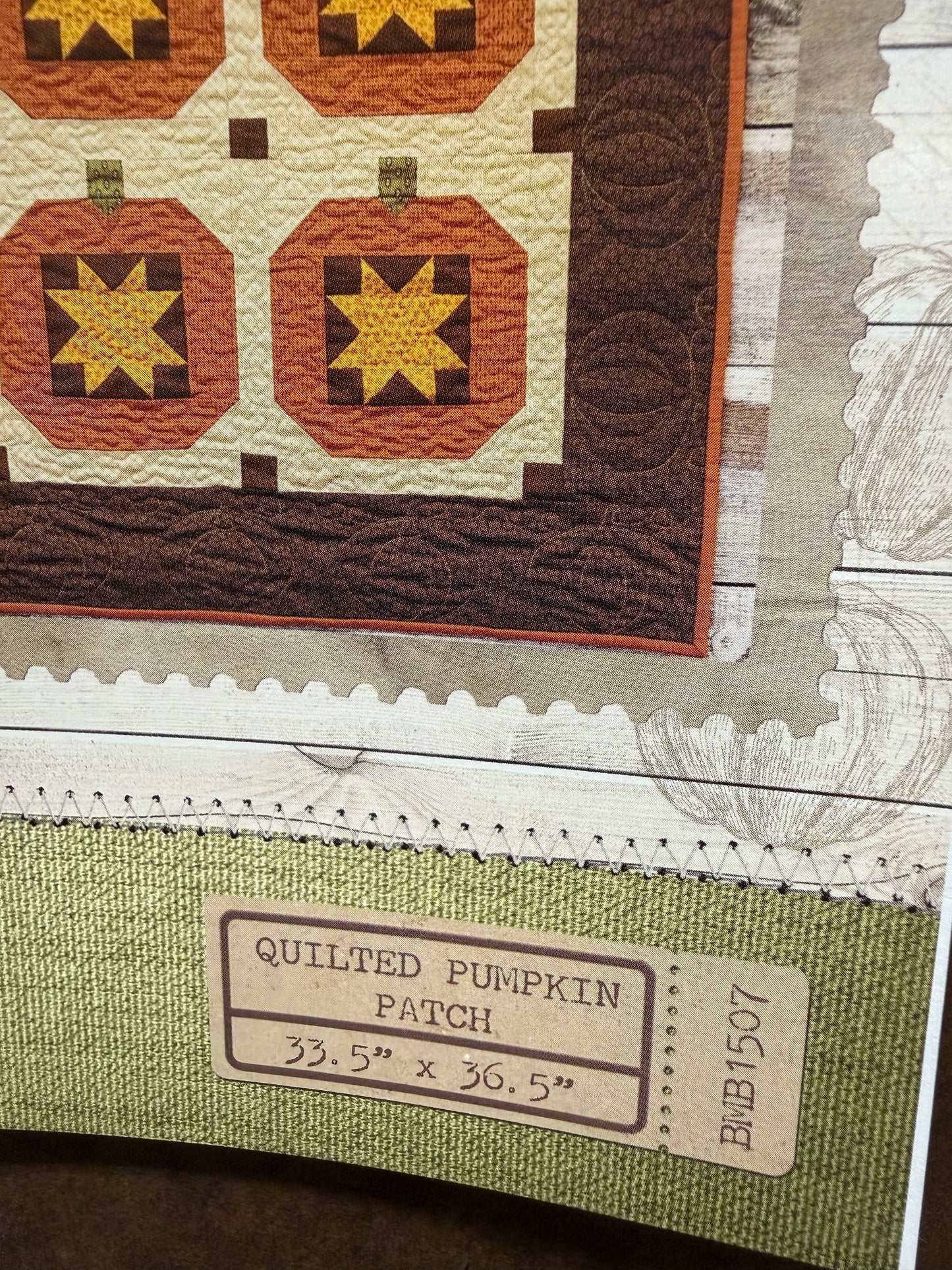 Pattern, QUILTED PUMPKIN PATCH