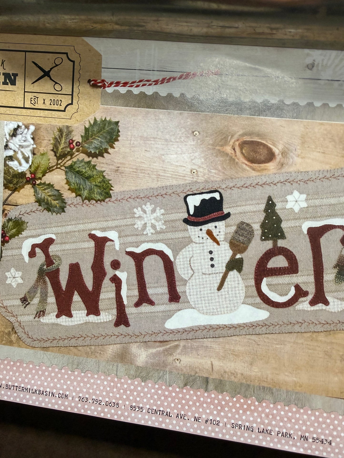 Pattern, WA, FROSTY'S WINTER