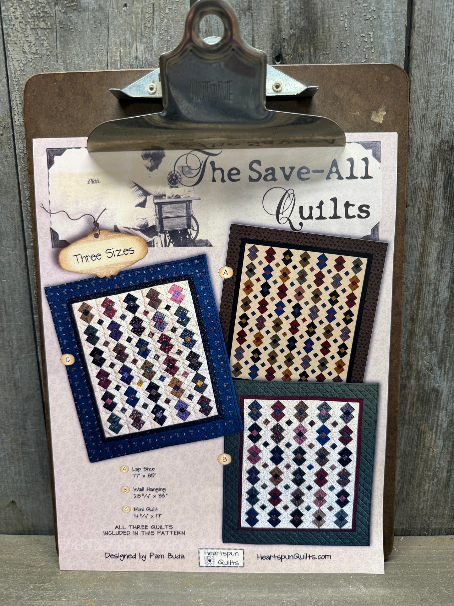 Pattern, THE SAVE-ALL QUILTS