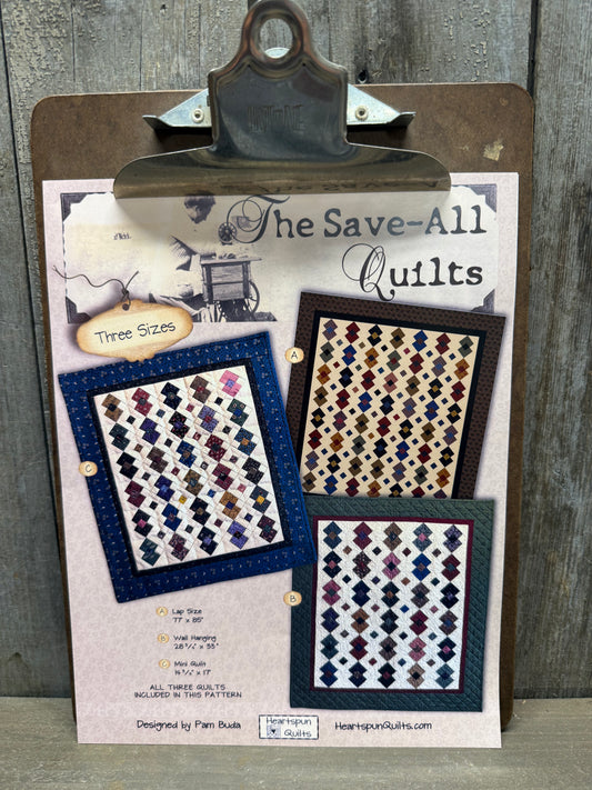 Pattern, THE SAVE-ALL QUILTS