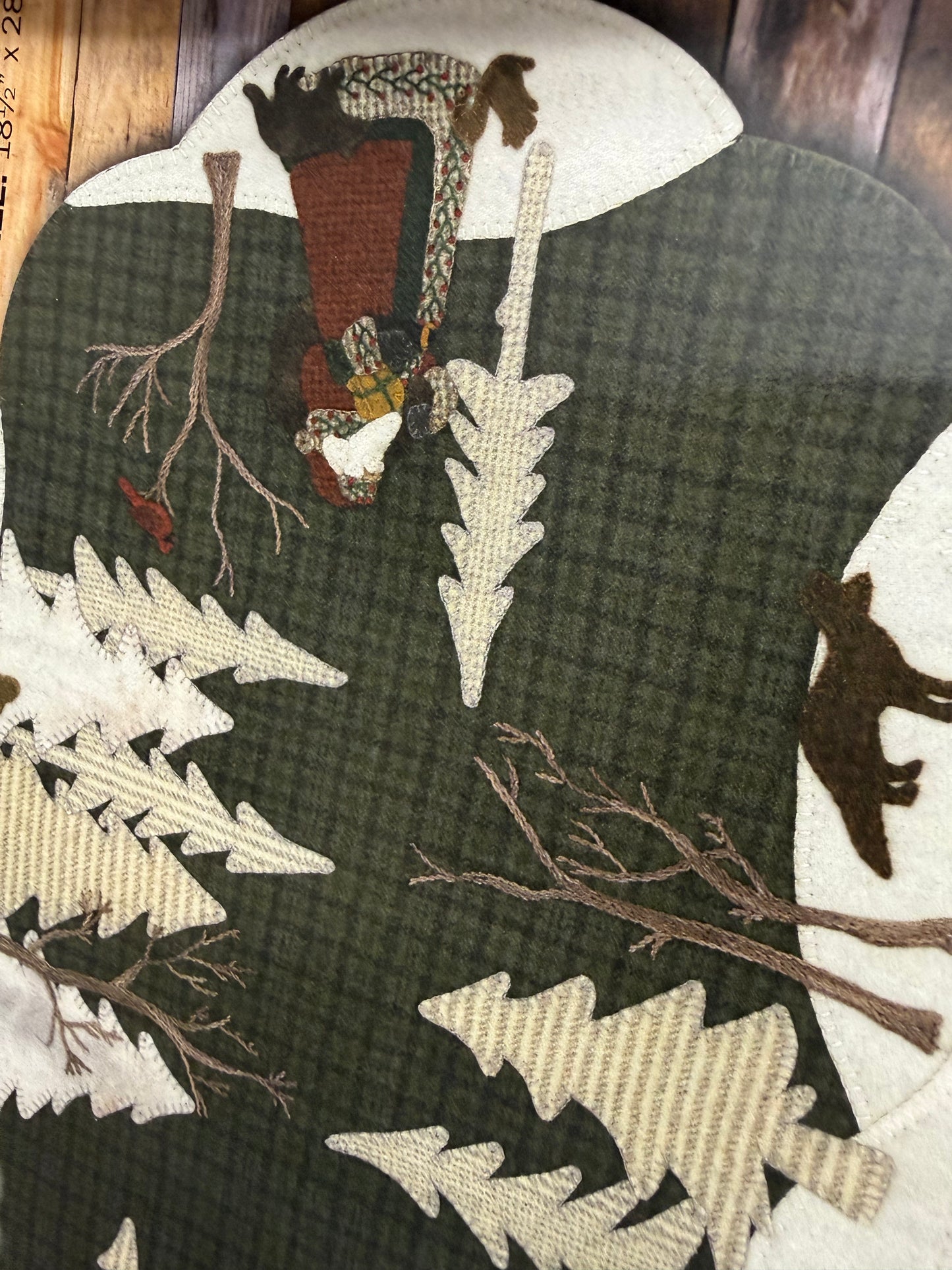 Pattern, WA, SANTA'S JOURNEY TABLE MAT