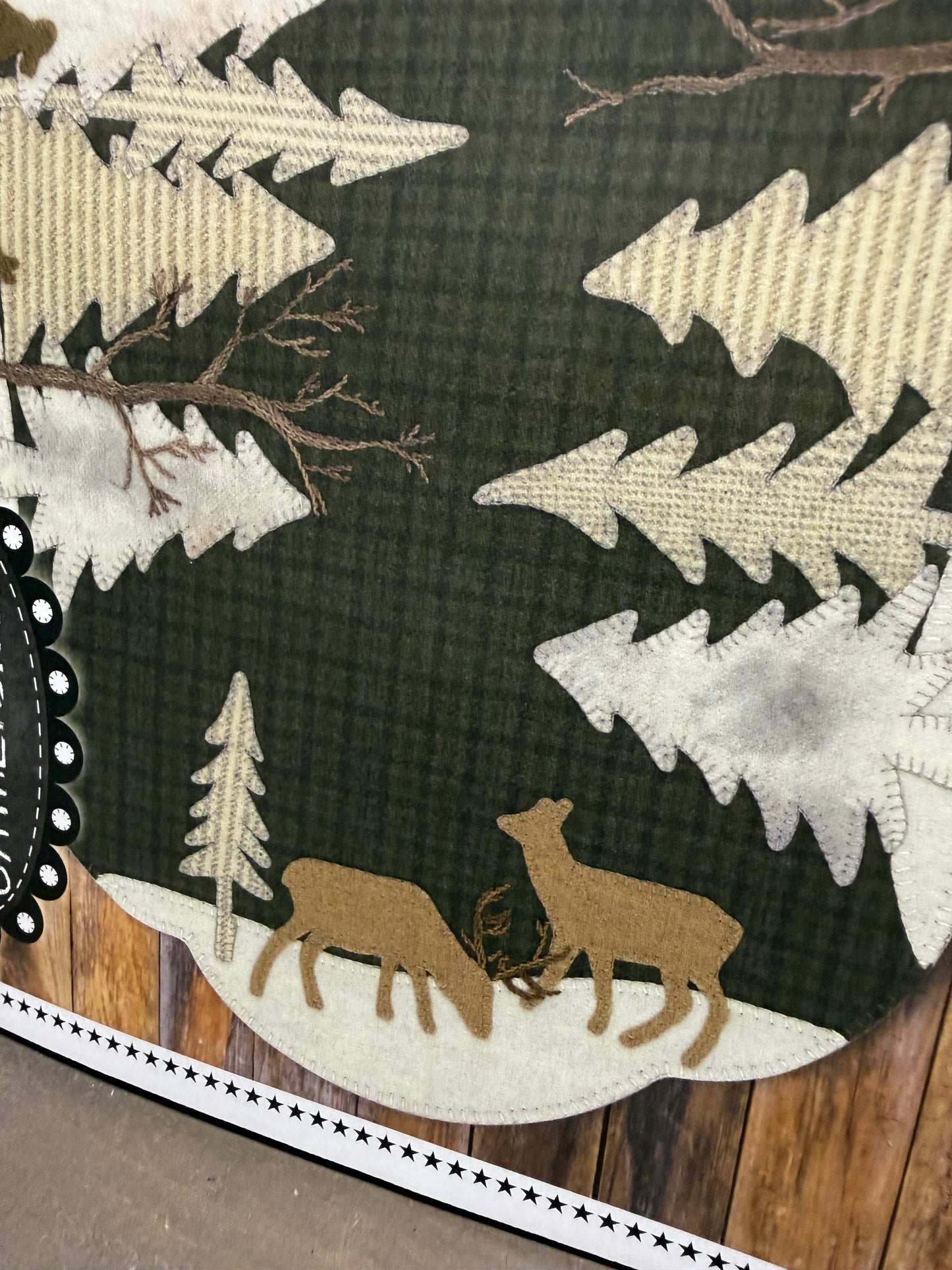 Pattern, WA, SANTA'S JOURNEY TABLE MAT