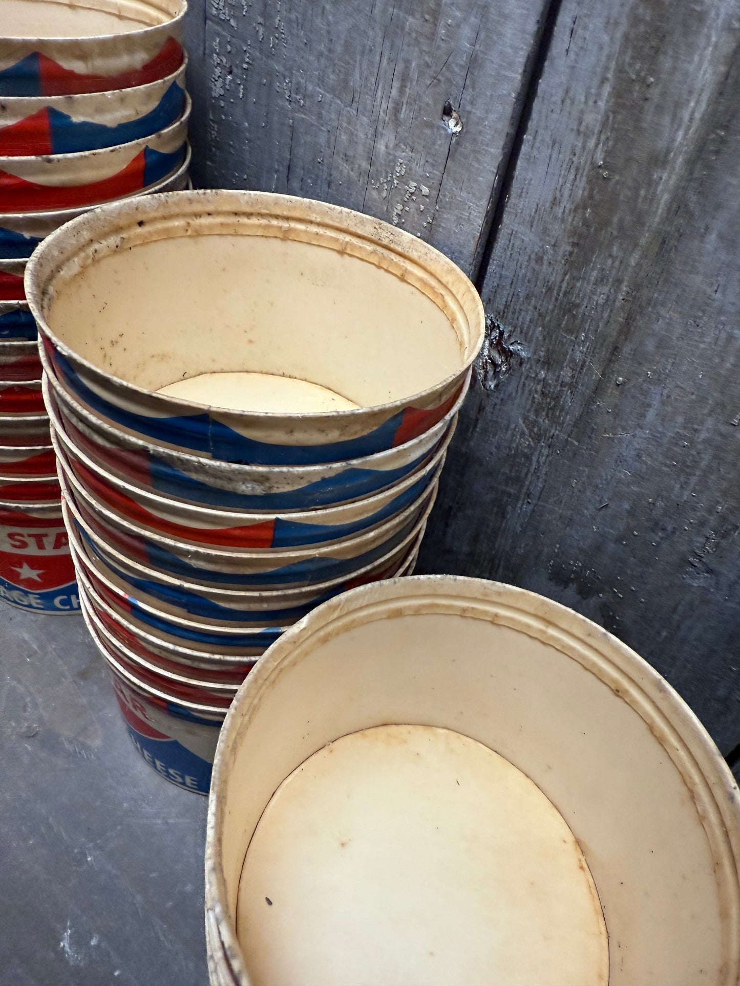 ALL STAR COTTAGE CHEESE, Vintage Container