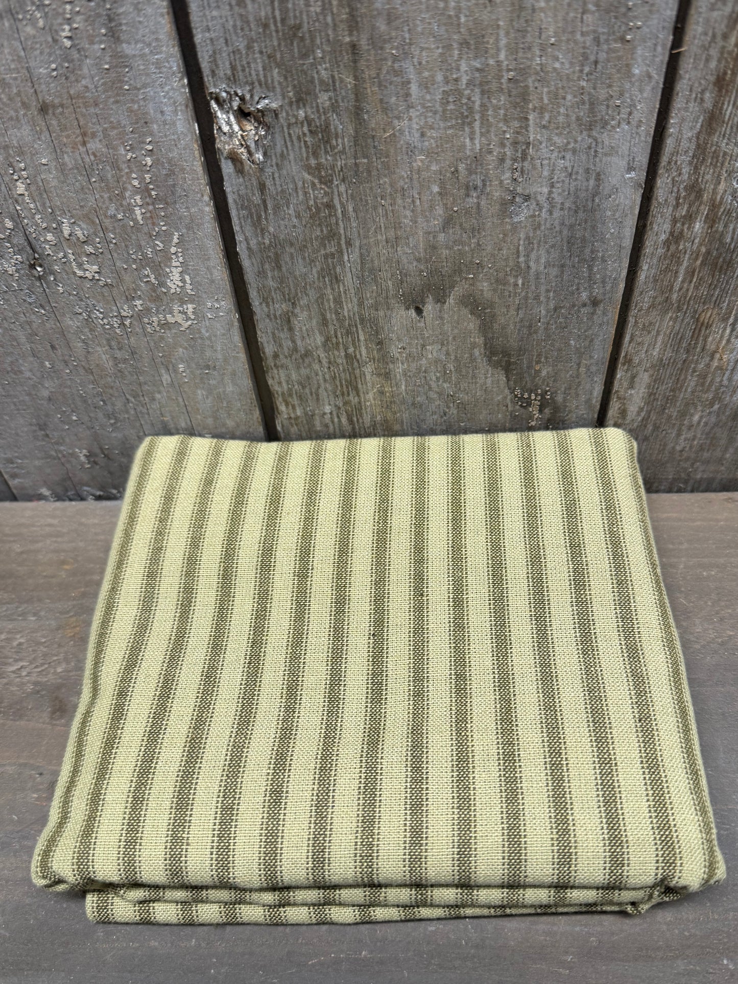 Fabric, Homespun, TICKING