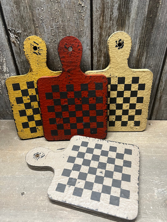 Mini Cutting Board, CHECKERBOARD