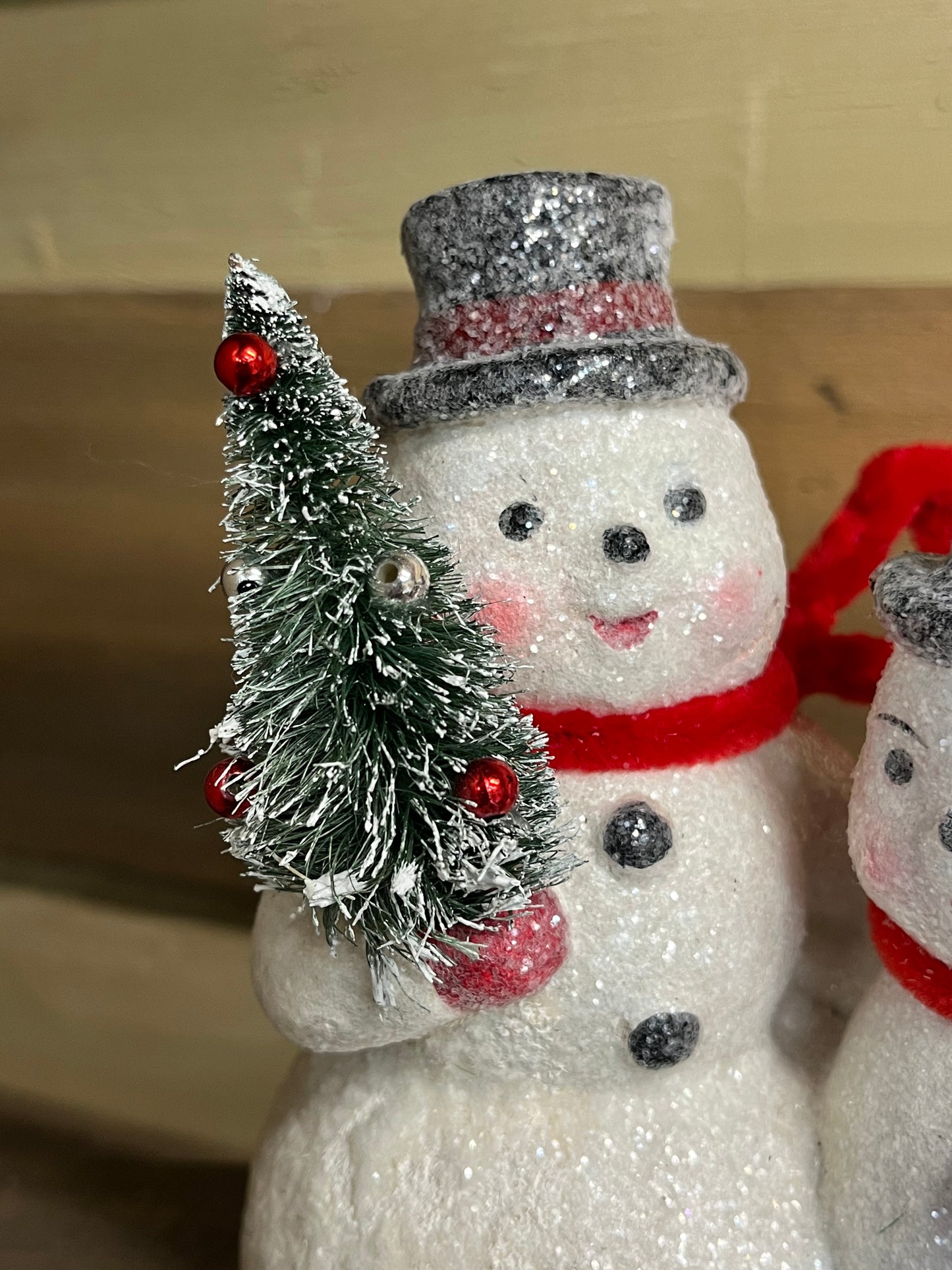 Figurine, 6.5", SNOWMAN PAIR