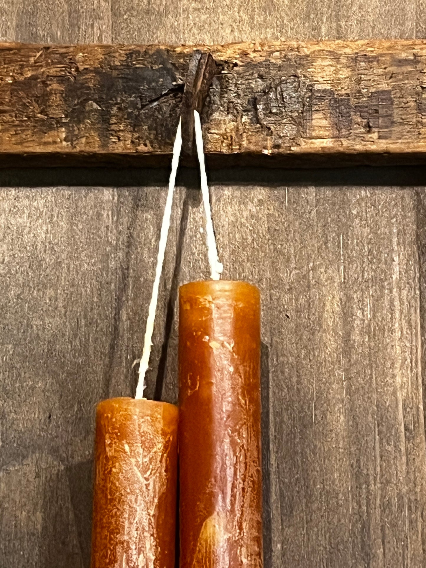 Taper Candle Set, Hanging, 12", CARAMEL