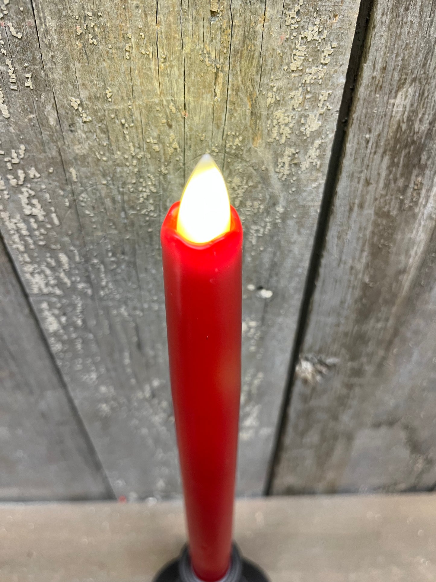 Taper Candle, Serene, 9” RED