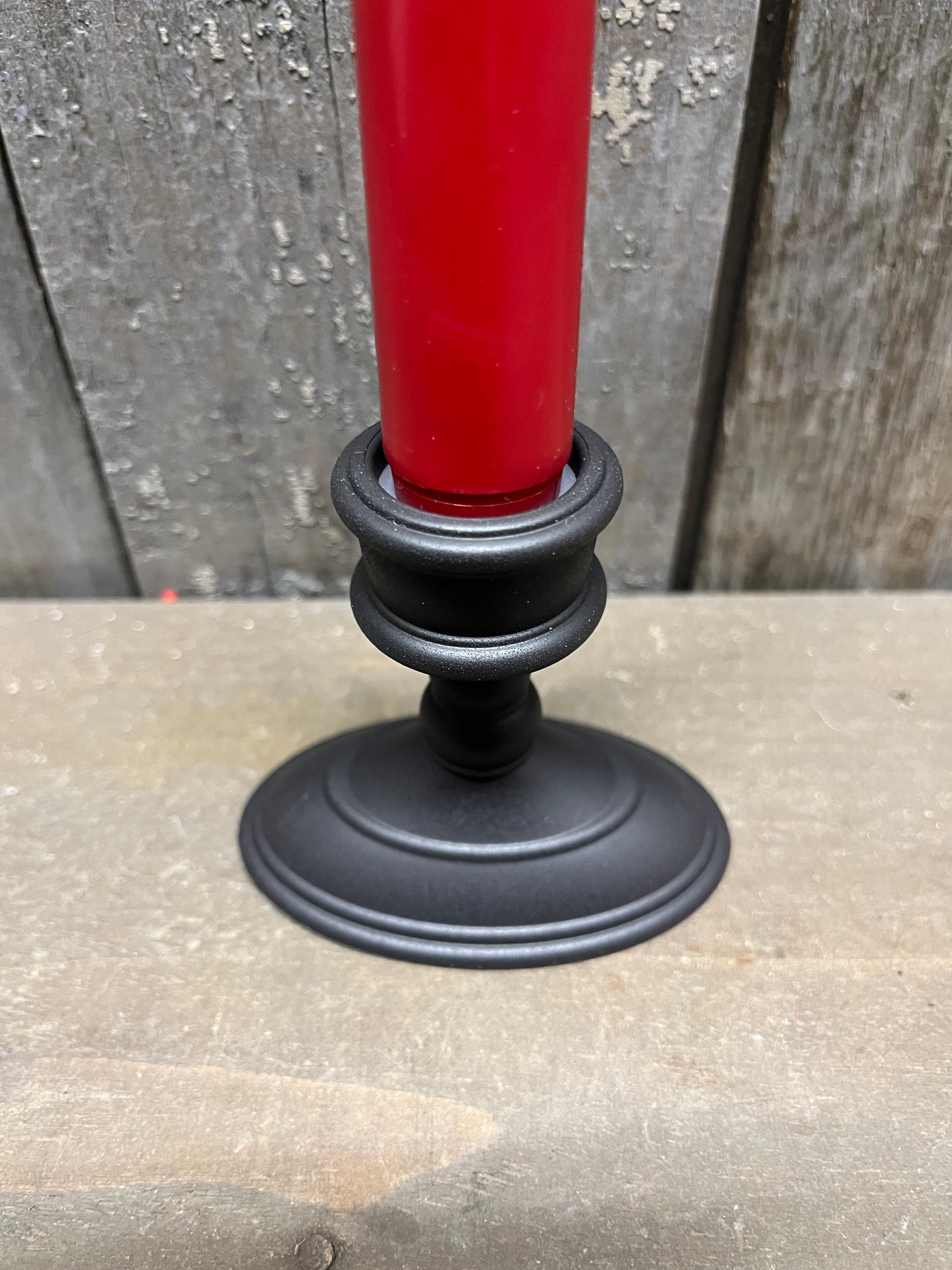 Taper Candle, Serene, 9” RED