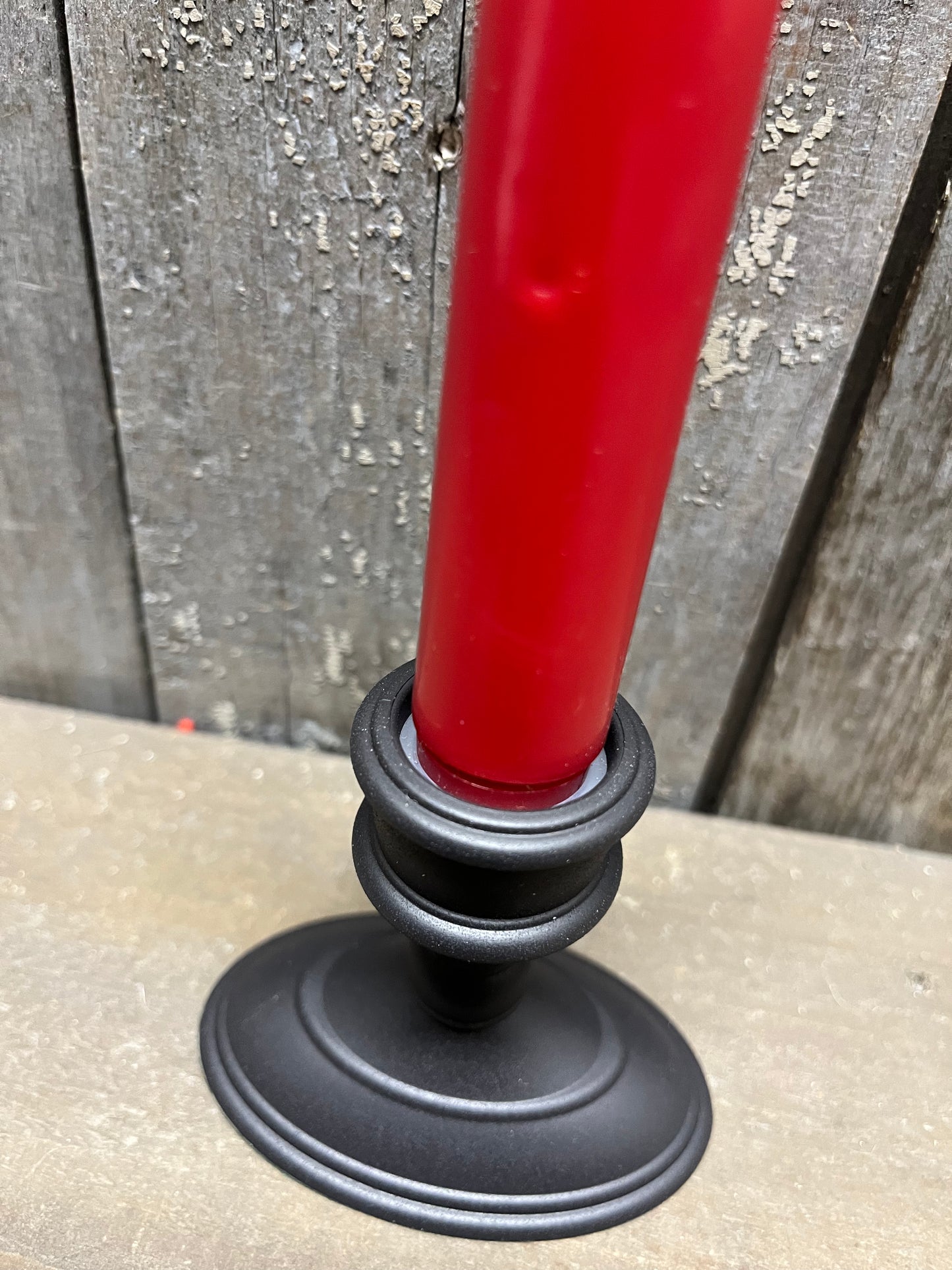 Taper Candle, Serene, 9” RED