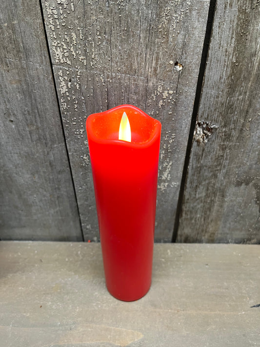 Slim Pillar, Serene, 2x8 Timer, RED