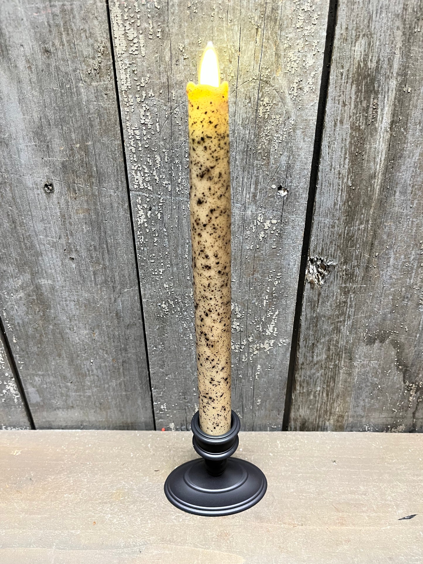 Taper Candle, Serene, 9” RUSTIC