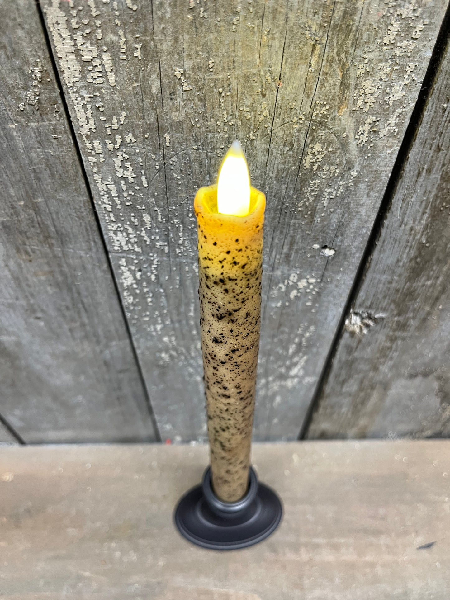 Taper Candle, Serene, 9” RUSTIC