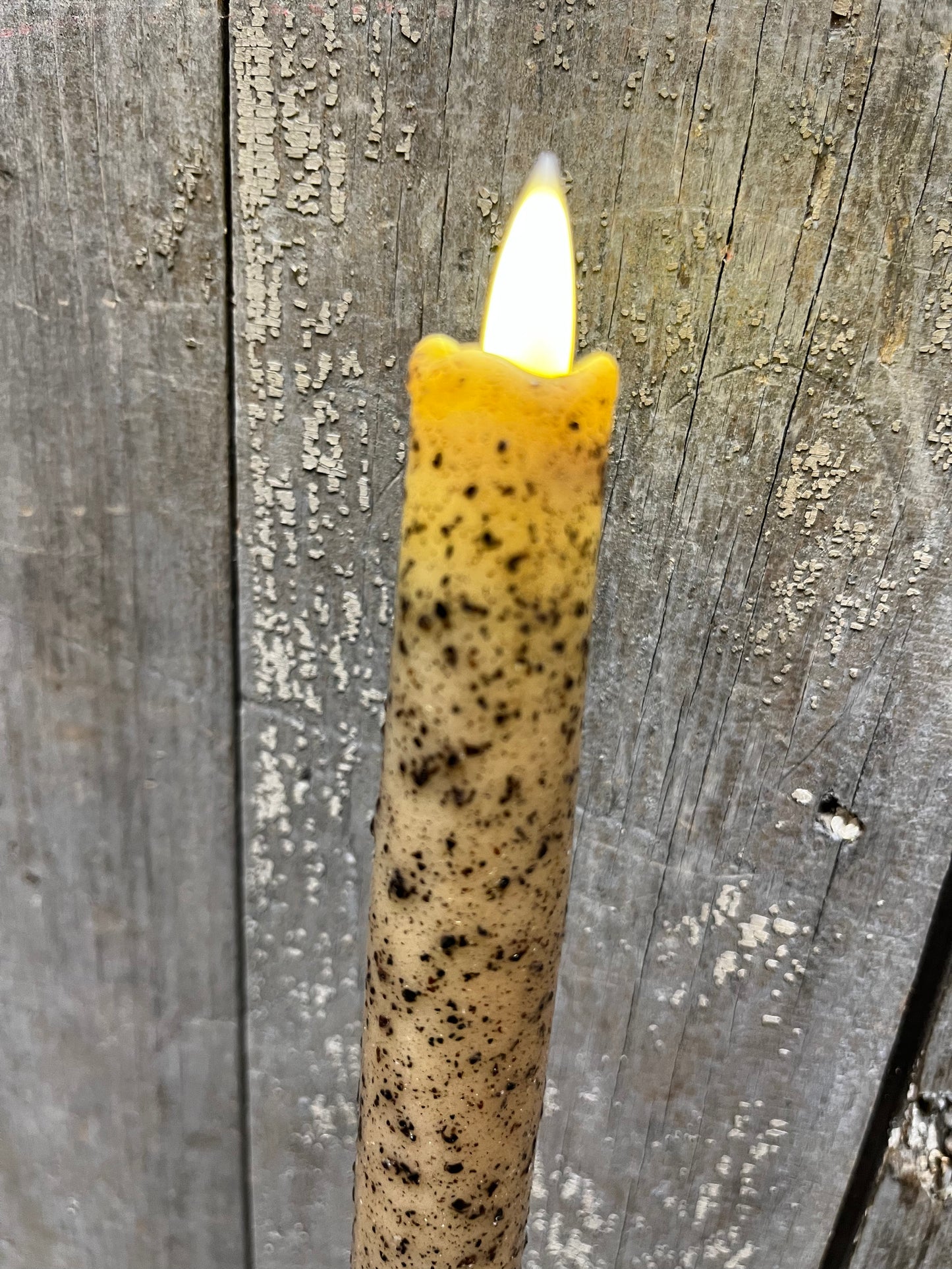 Taper Candle, Serene, 9” RUSTIC