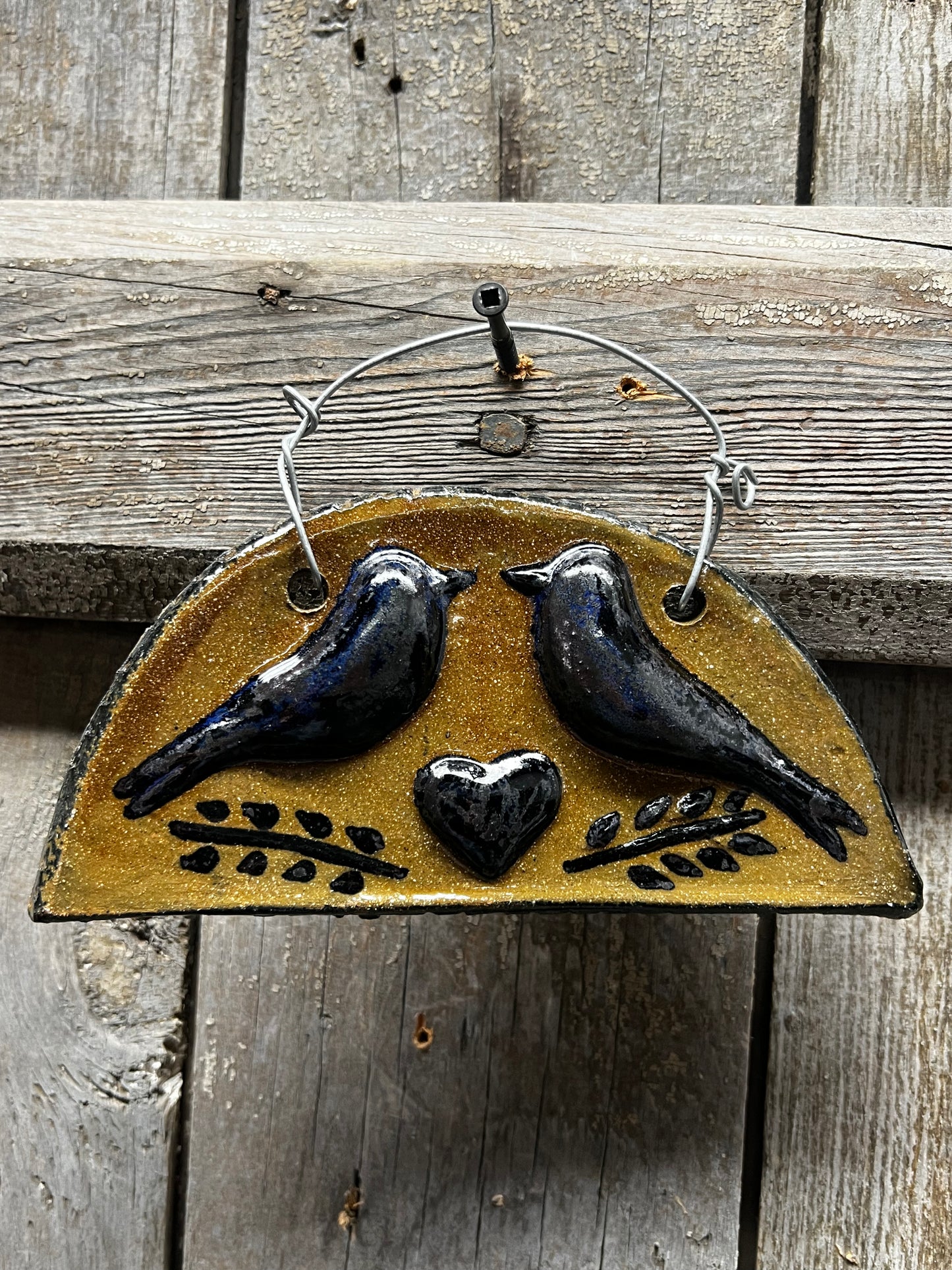 Ornament, CROWS & HEART