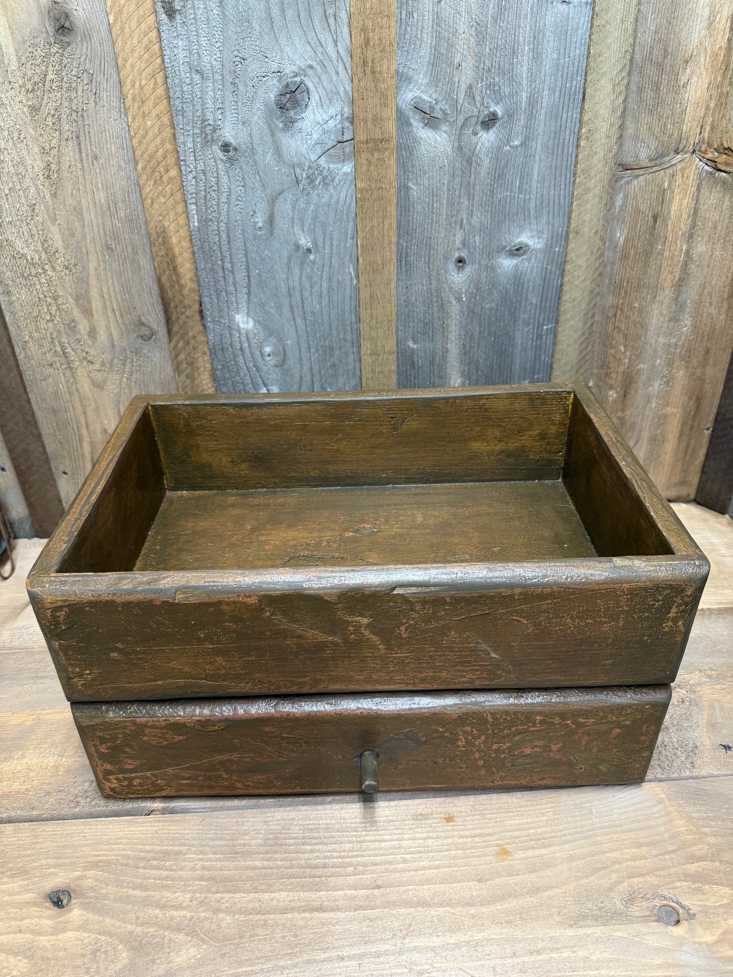 1 DRAWER CADDY, Distressed