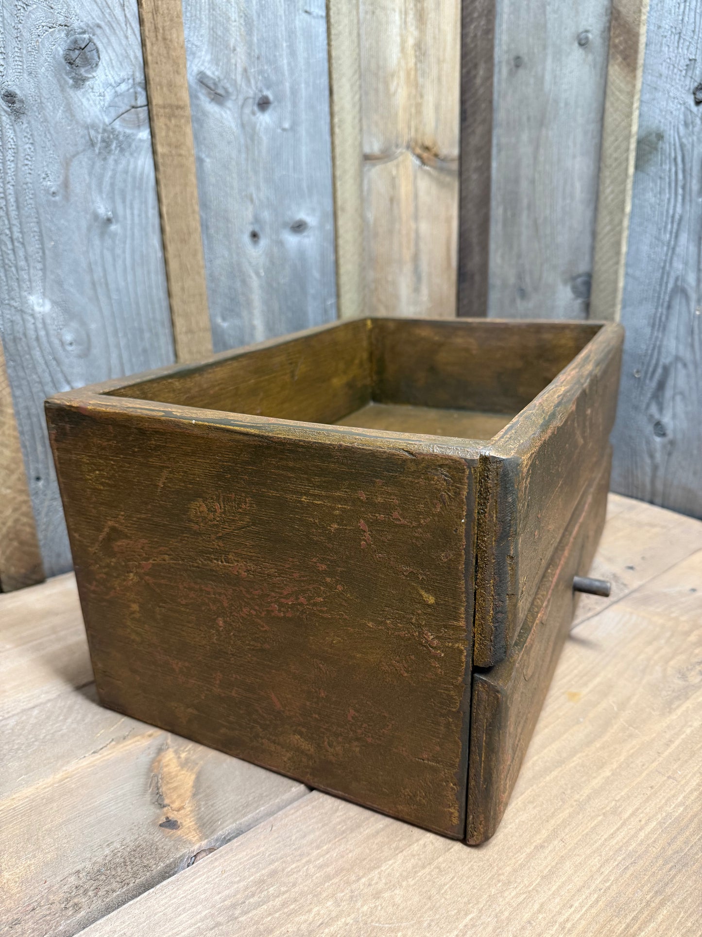 1 DRAWER CADDY, Distressed