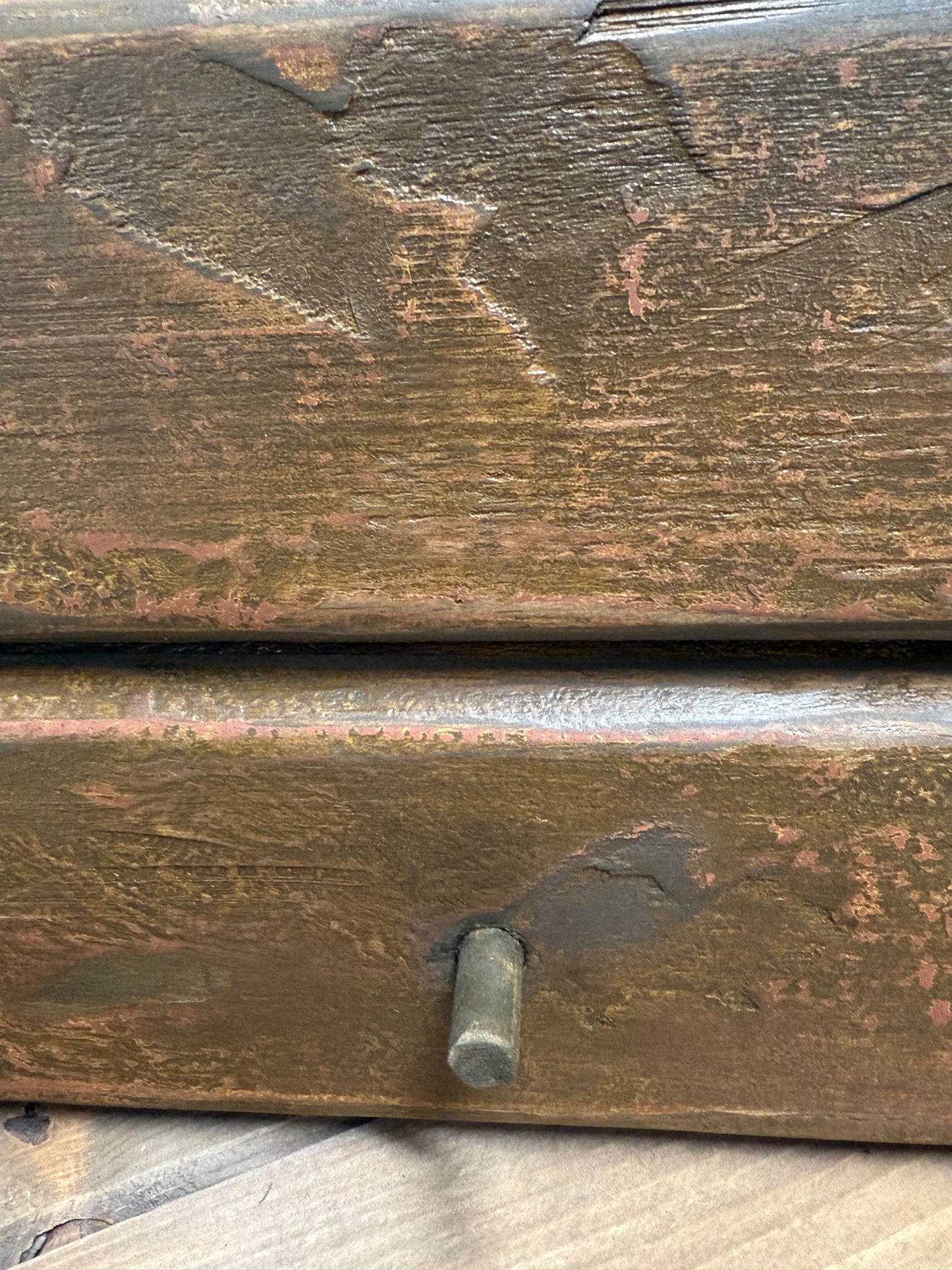 1 DRAWER CADDY, Distressed