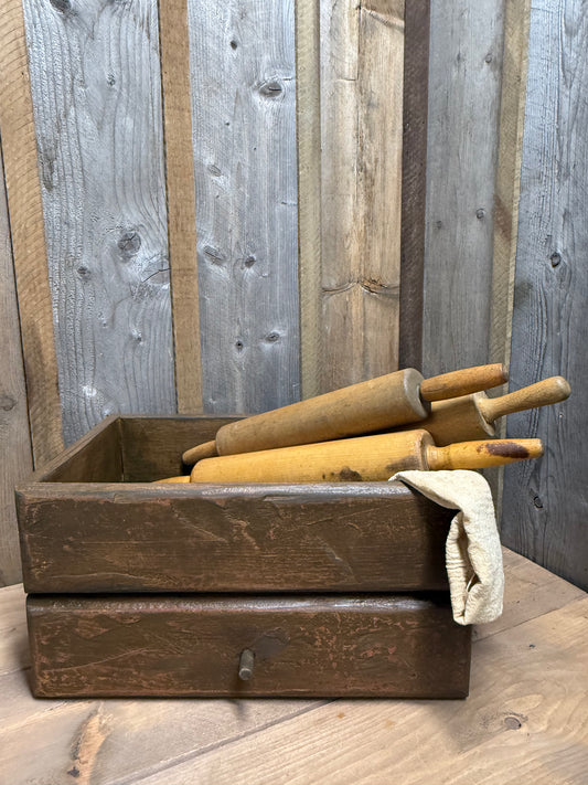 1 DRAWER CADDY, Distressed