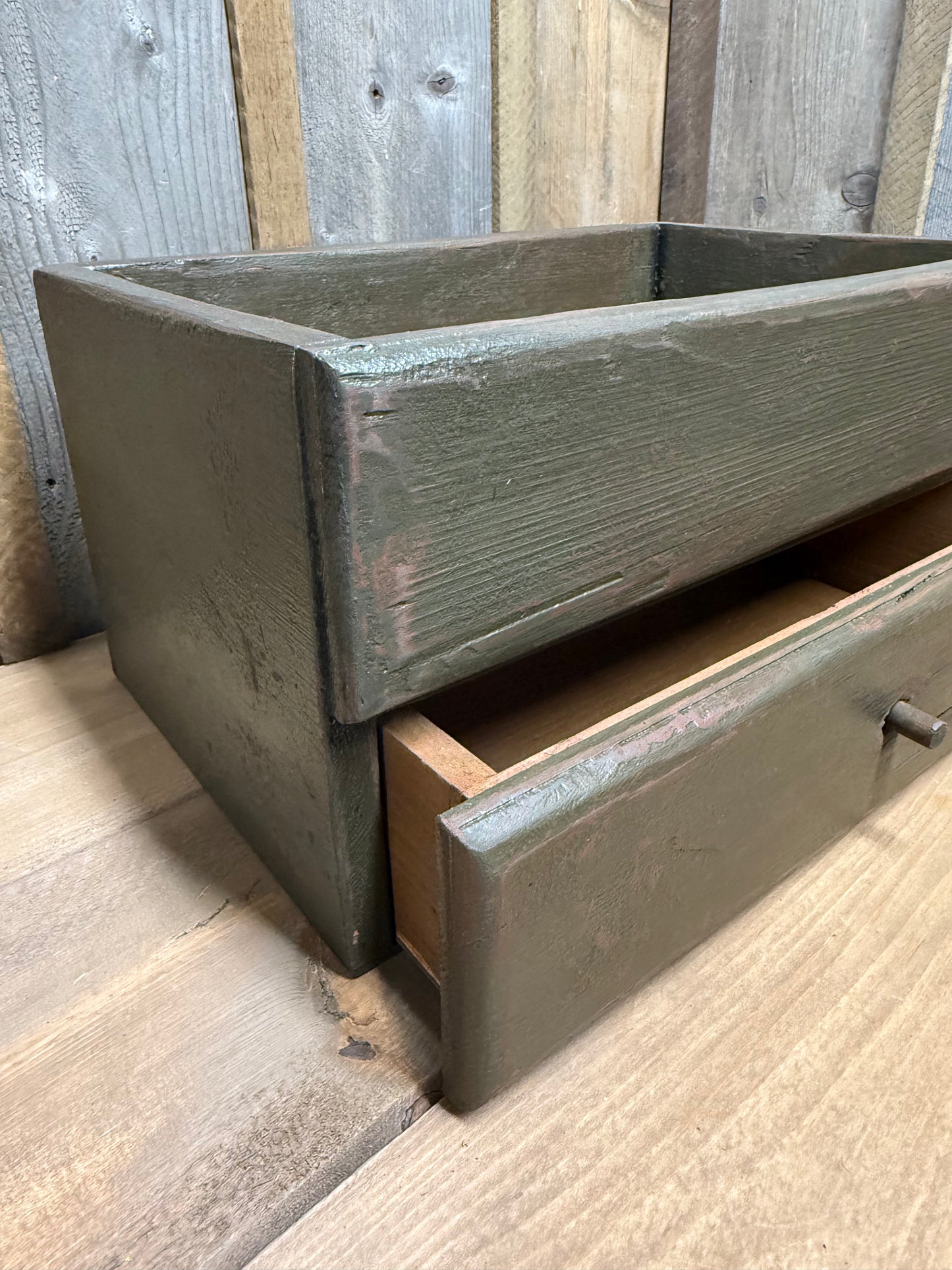 1 DRAWER CADDY, Distressed