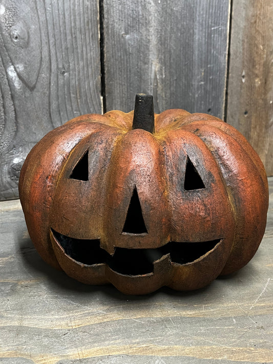 Pumpkin, Paper Mache, SMILIN' SAM