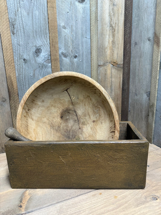 BOWL BOX, Distressed