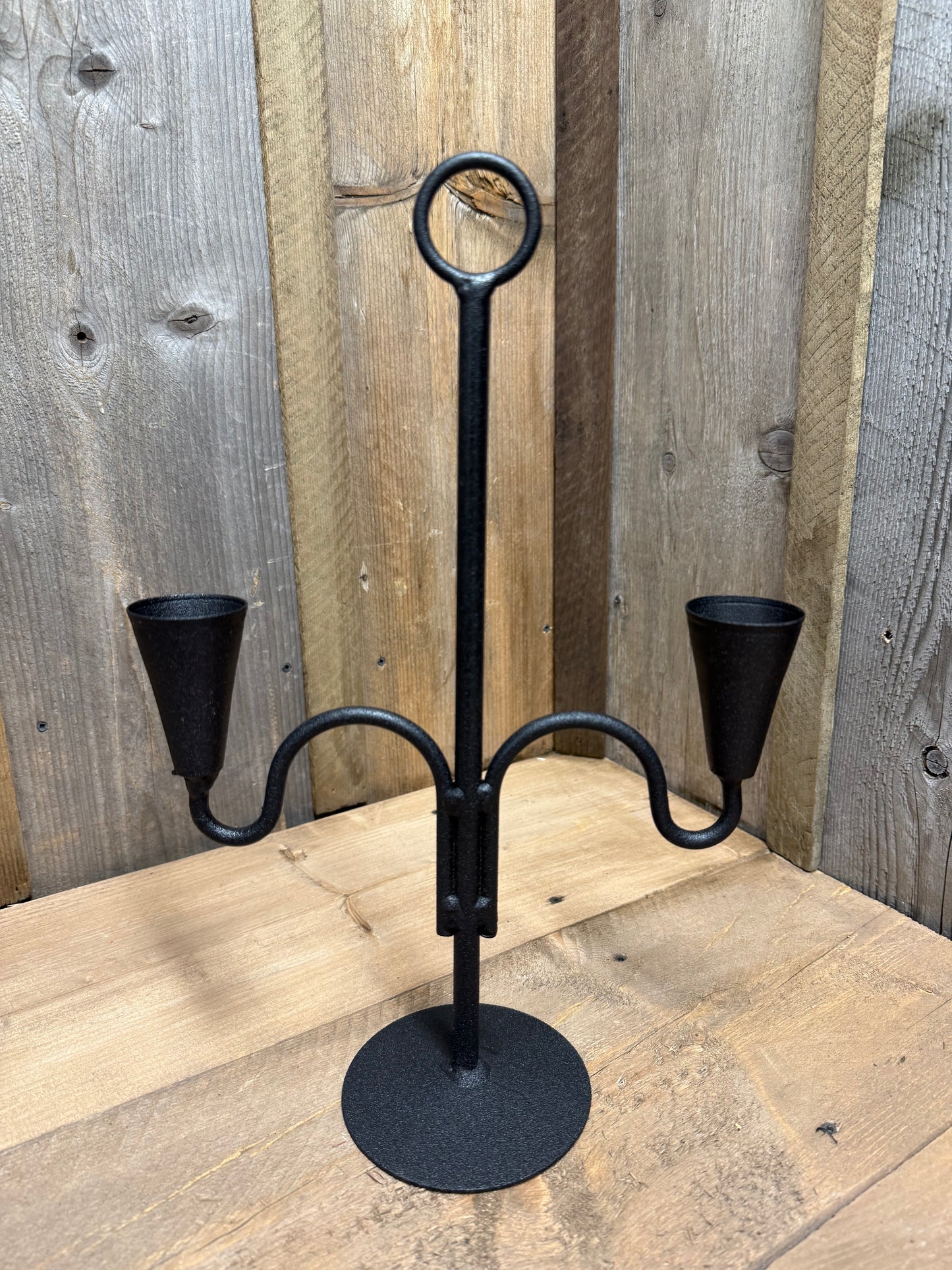 CANDLE HOLDERS, 2 Styles, Touched Up