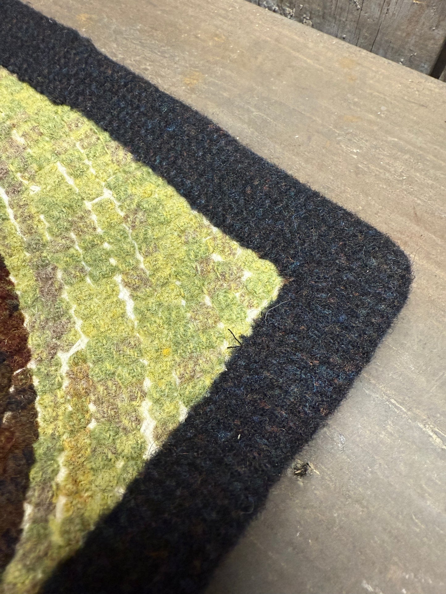 Class, 7/12, Rug Hooking, PRIMITIVE SANTA & STAR
