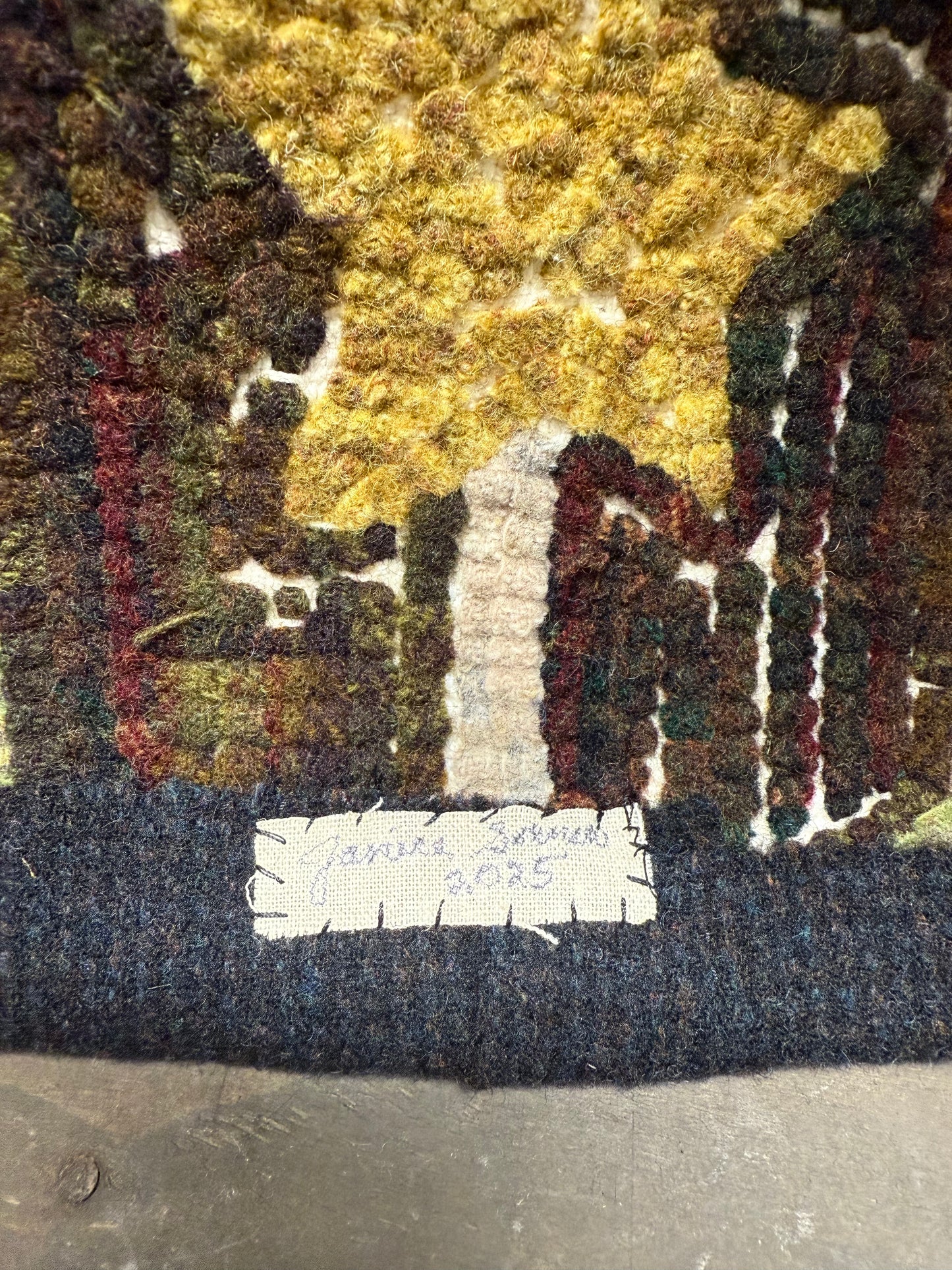 Class, 7/12, Rug Hooking, PRIMITIVE SANTA & STAR