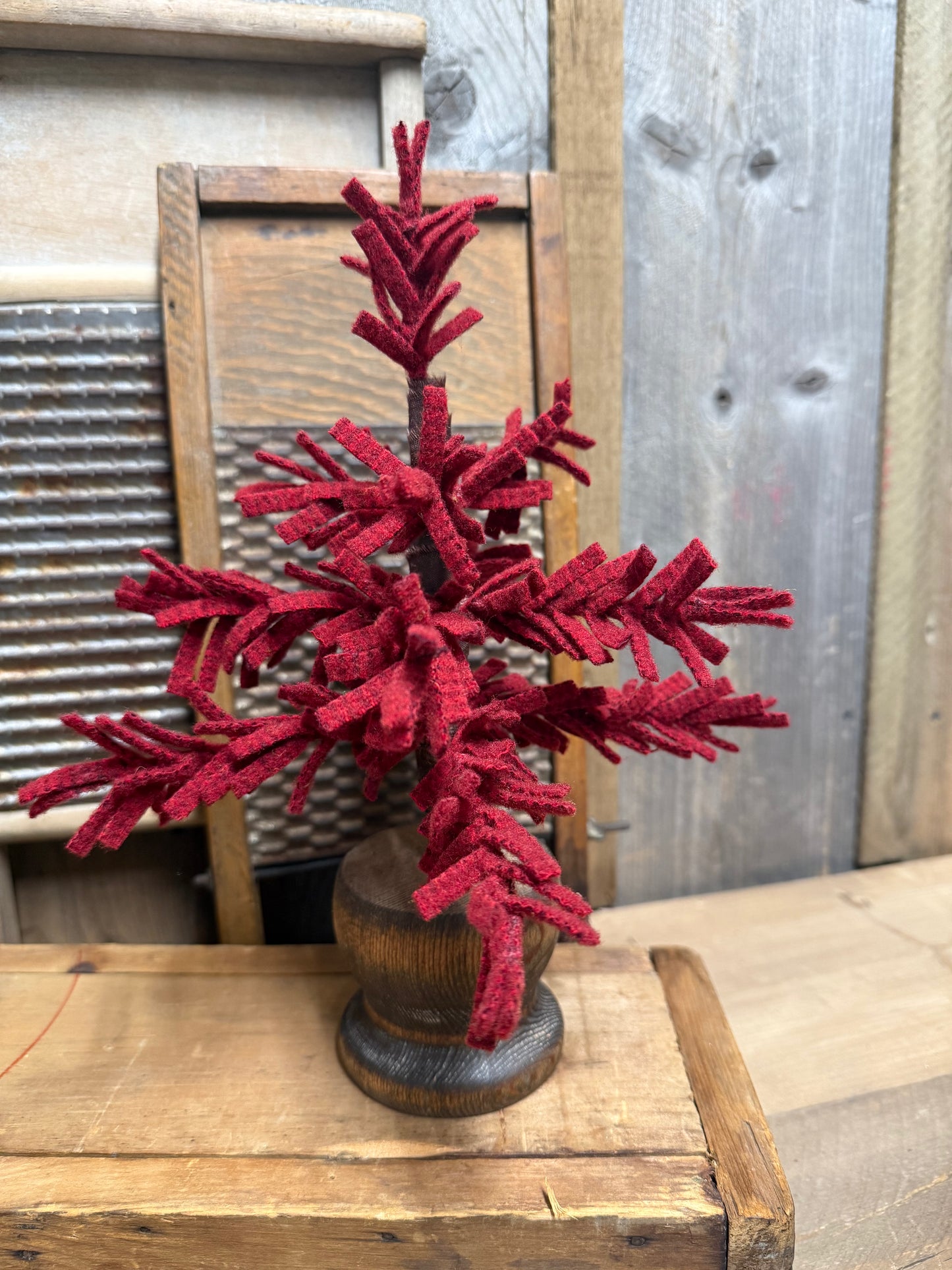 Wool Tree, 11.5", AUTUMN MIX