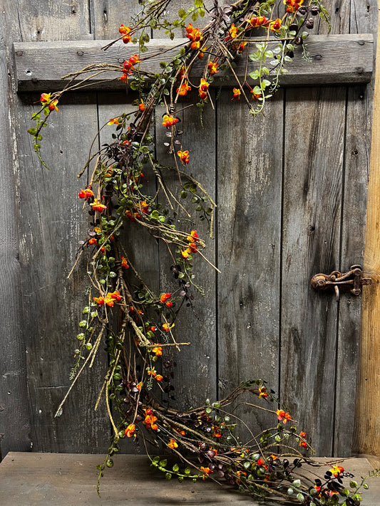 Garland, 5', RUSTIC BITTERSWEET