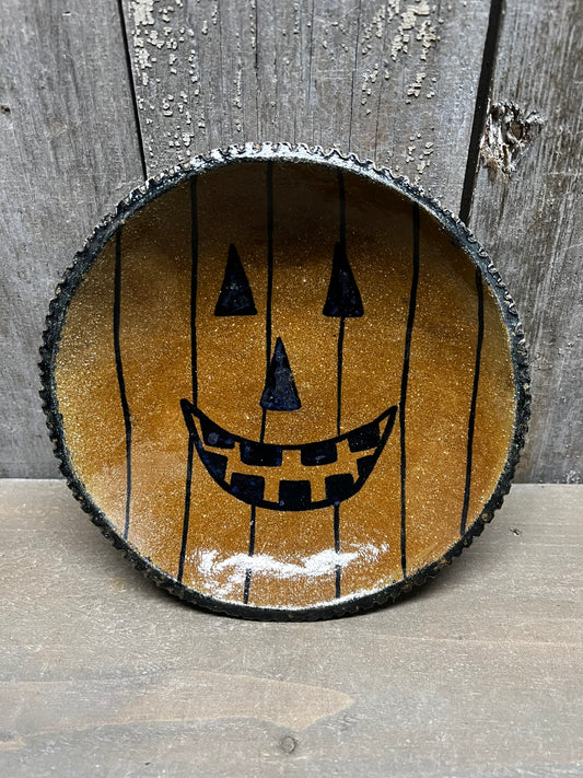 Plate, Small, JACK O’LANTERN