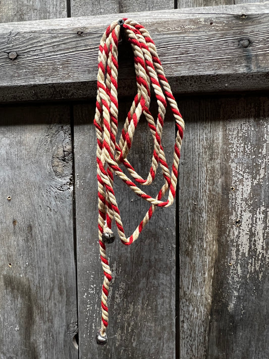 Garland, 4', DARK CANDY CANE ROPE