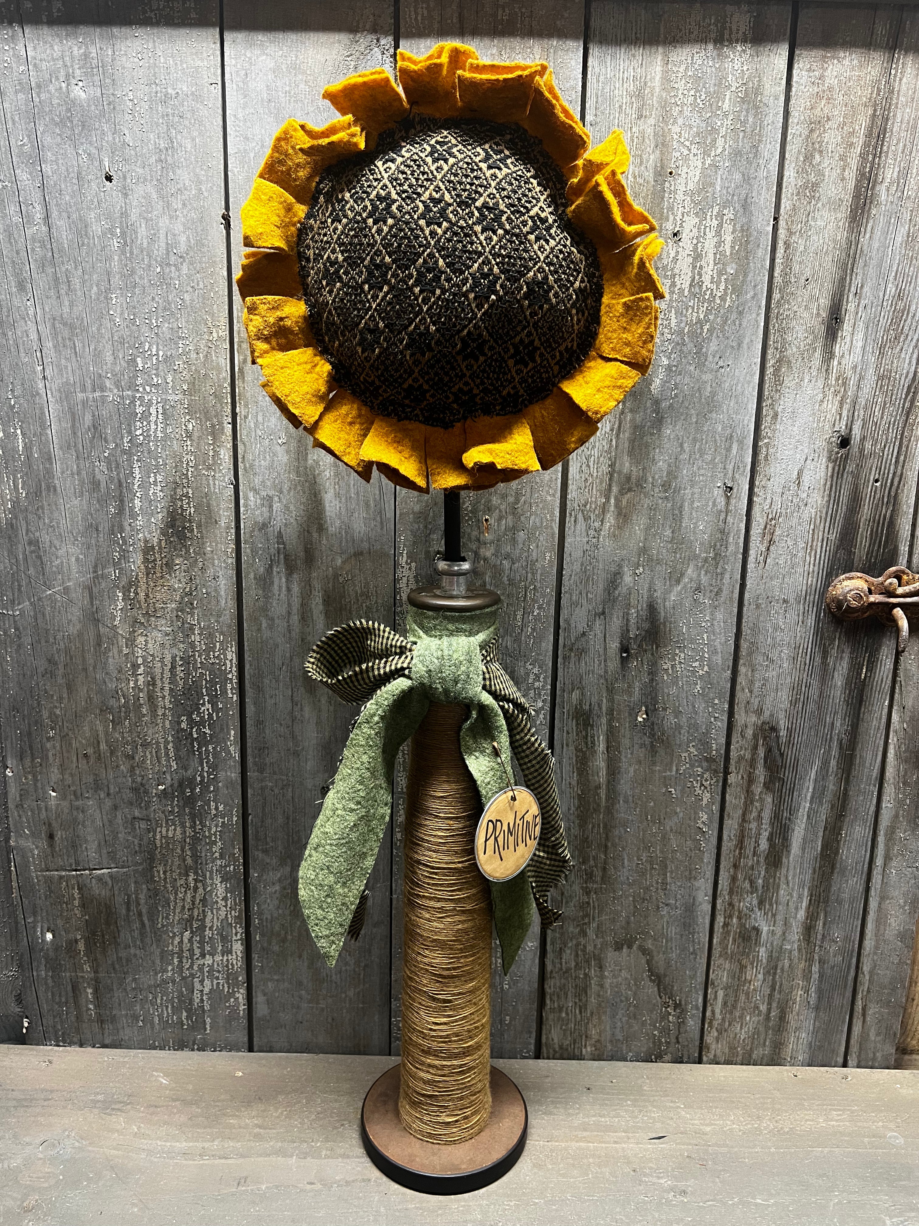 Sunflower Ribbon Spool Sunflower/Spool W/ Thread, 26