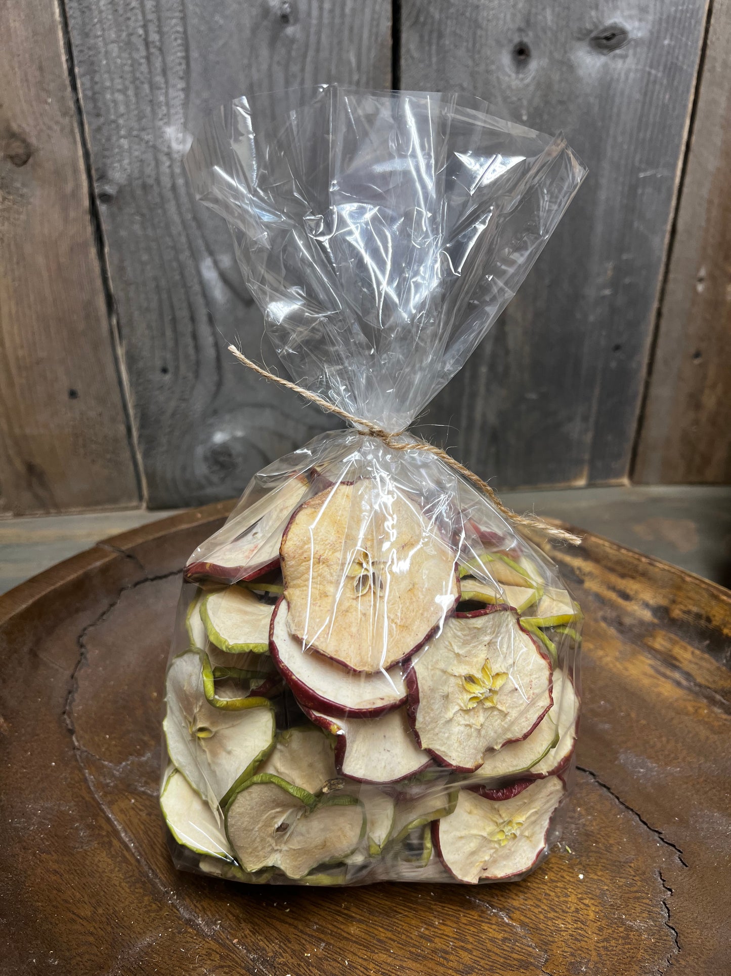 Apple Slices, Dried, BULK 8 ounce, RED, GREEN OR MIXED