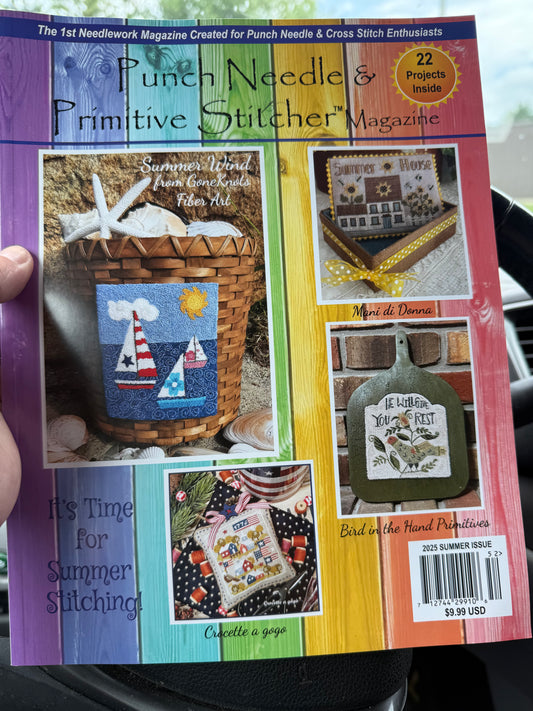 Magazine, PUNCH NEEDLE & PRIMITIVE STITCHER