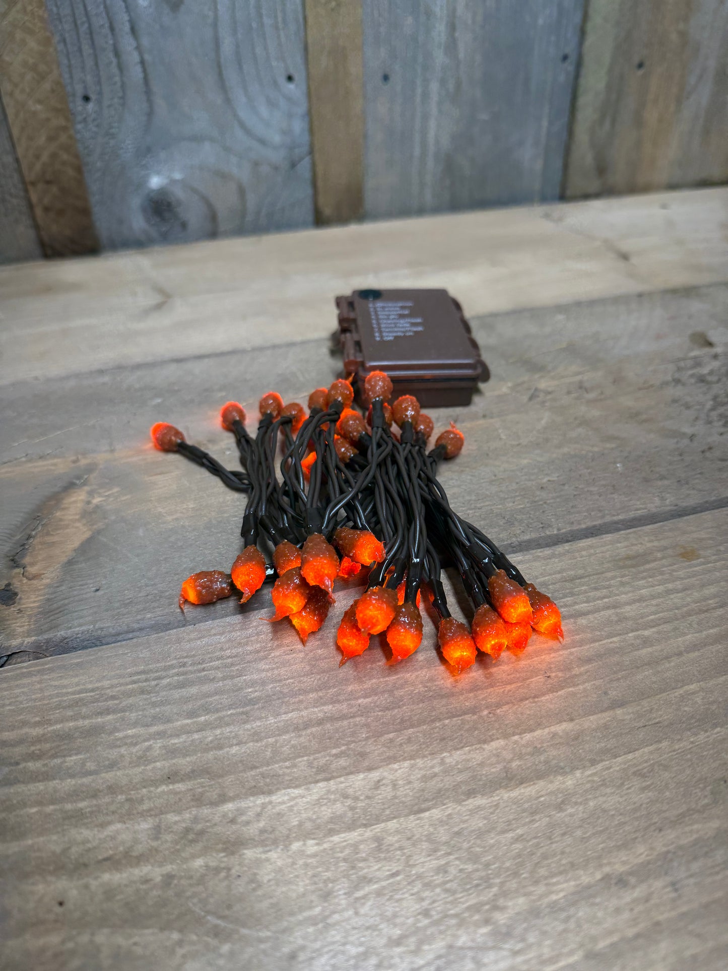 Lights, 35 Count, Hand Dipped Silicone, BATTERY, Assorted Colors