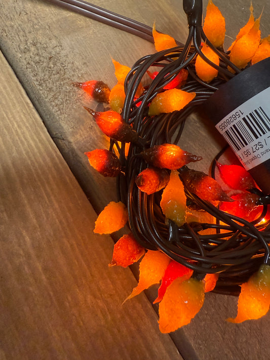 Lights, 50 Count, Hand Dipped Silicone, ELECTRIC, Assorted Colors