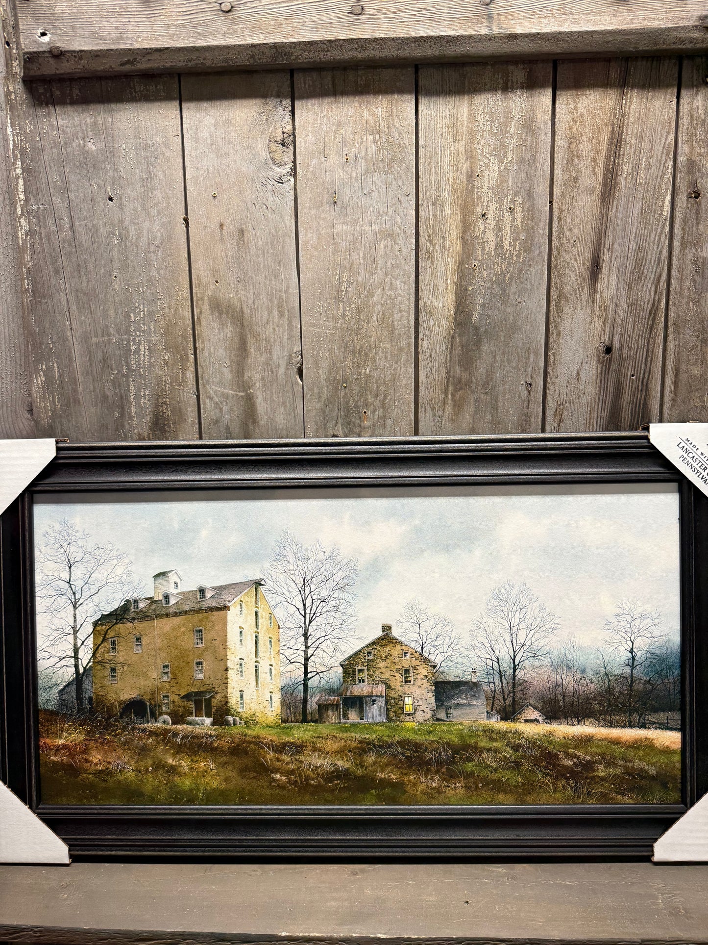 Framed Art, 12X24, LATE NOVEMBER