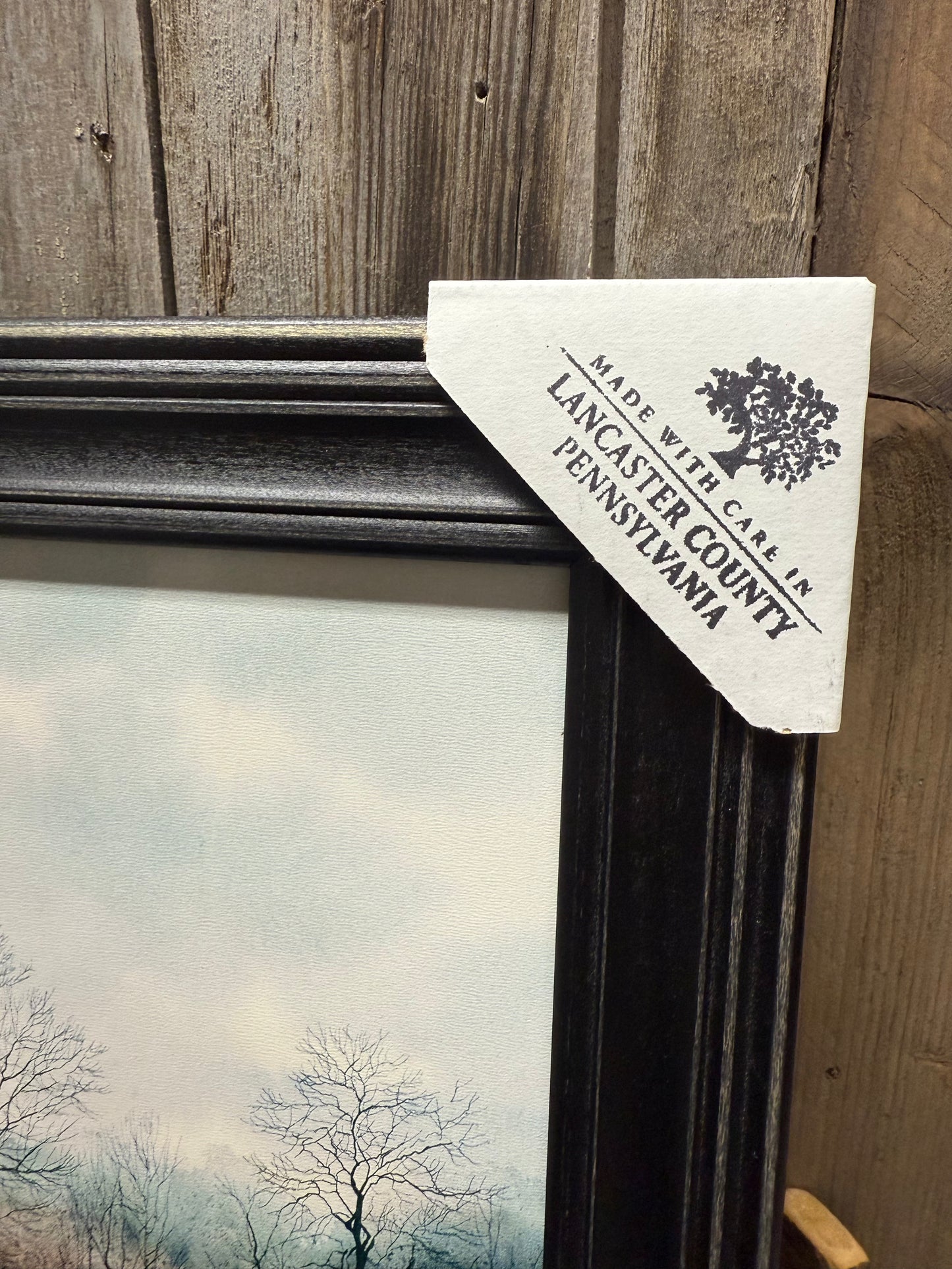 Framed Art, 12X24, LATE NOVEMBER