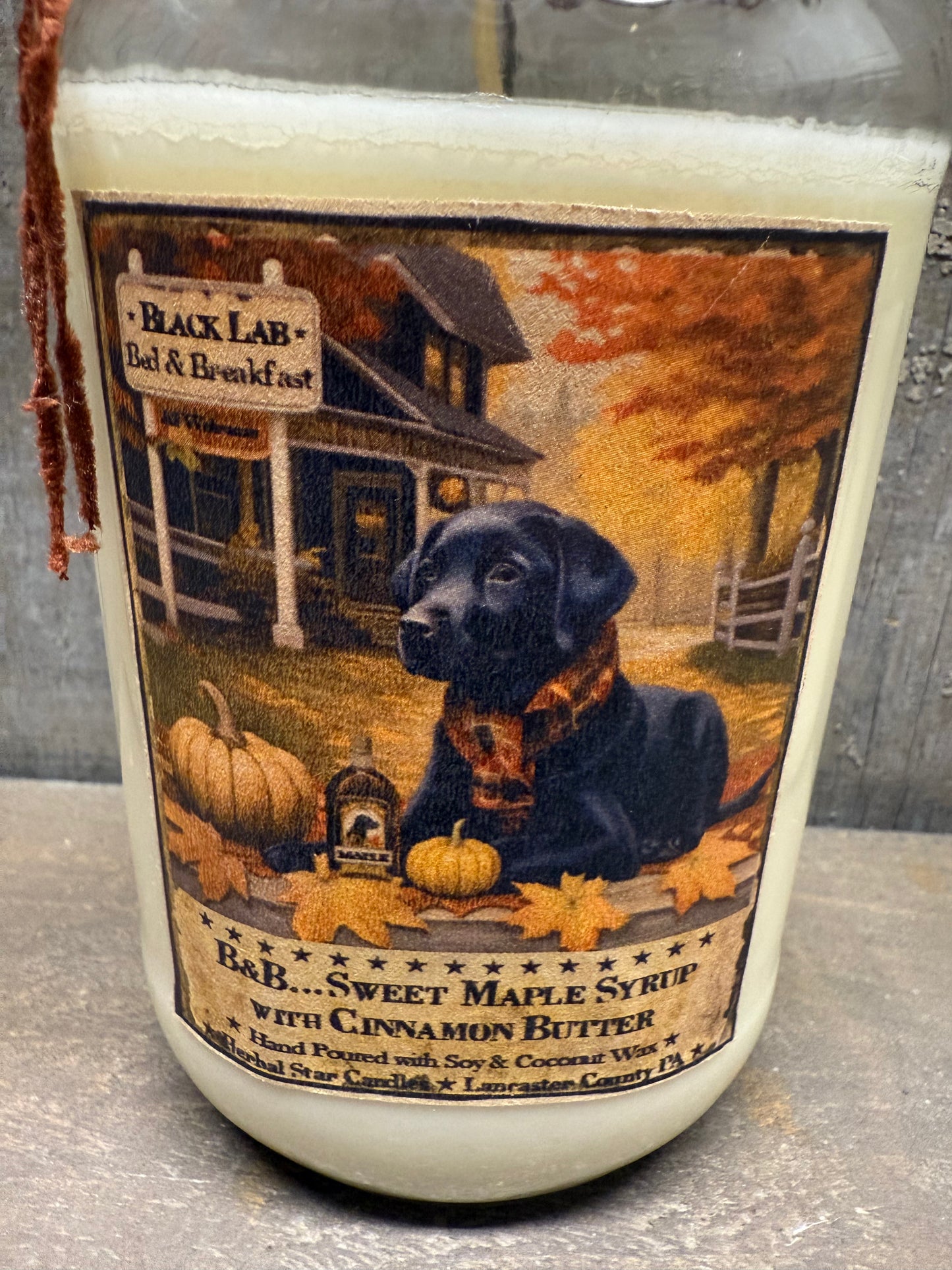 Soy/Coconut Wax Candle, FALL ASSORTED