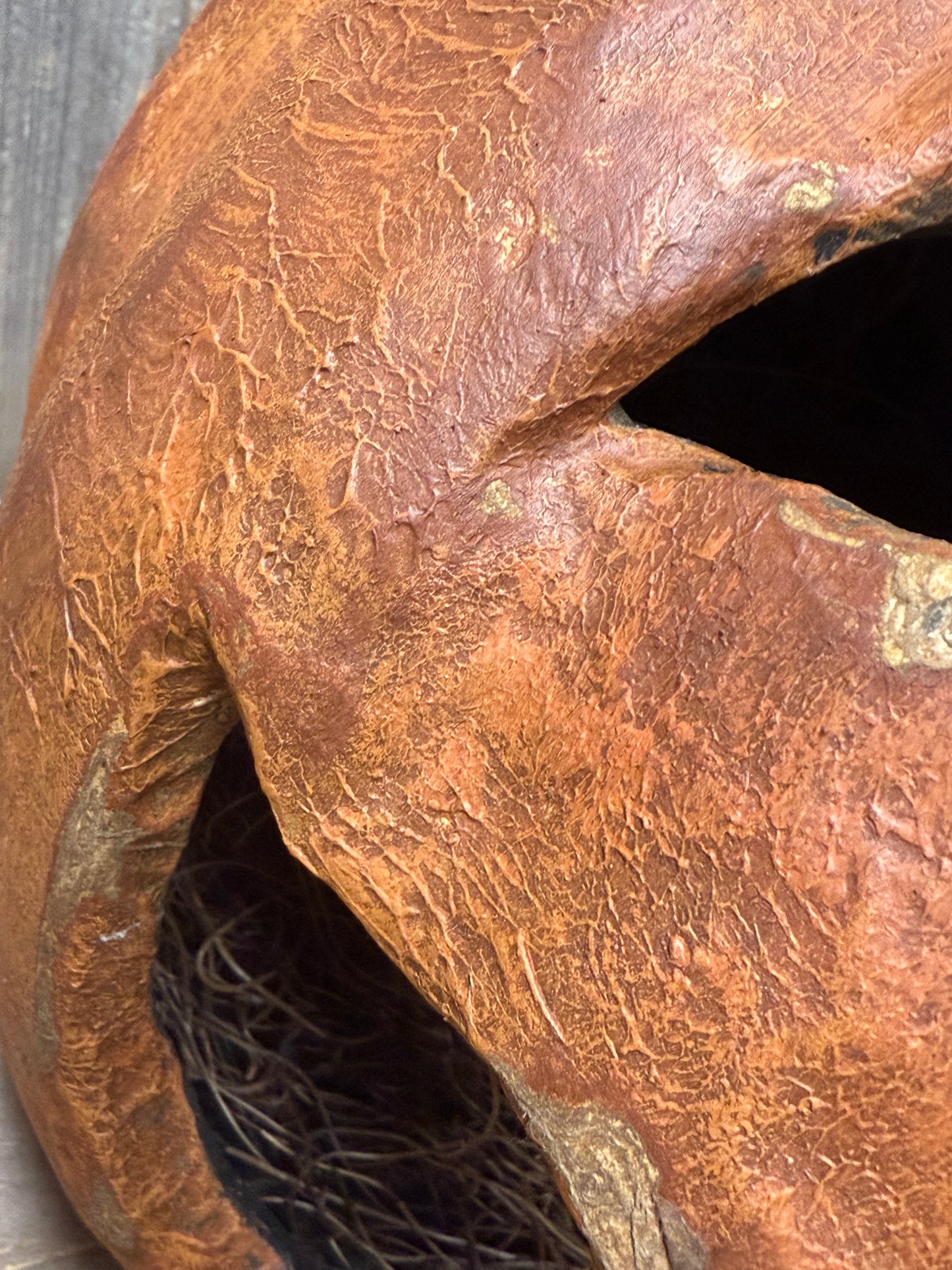 Pumpkin, Paper Mache, HAPPY HANK