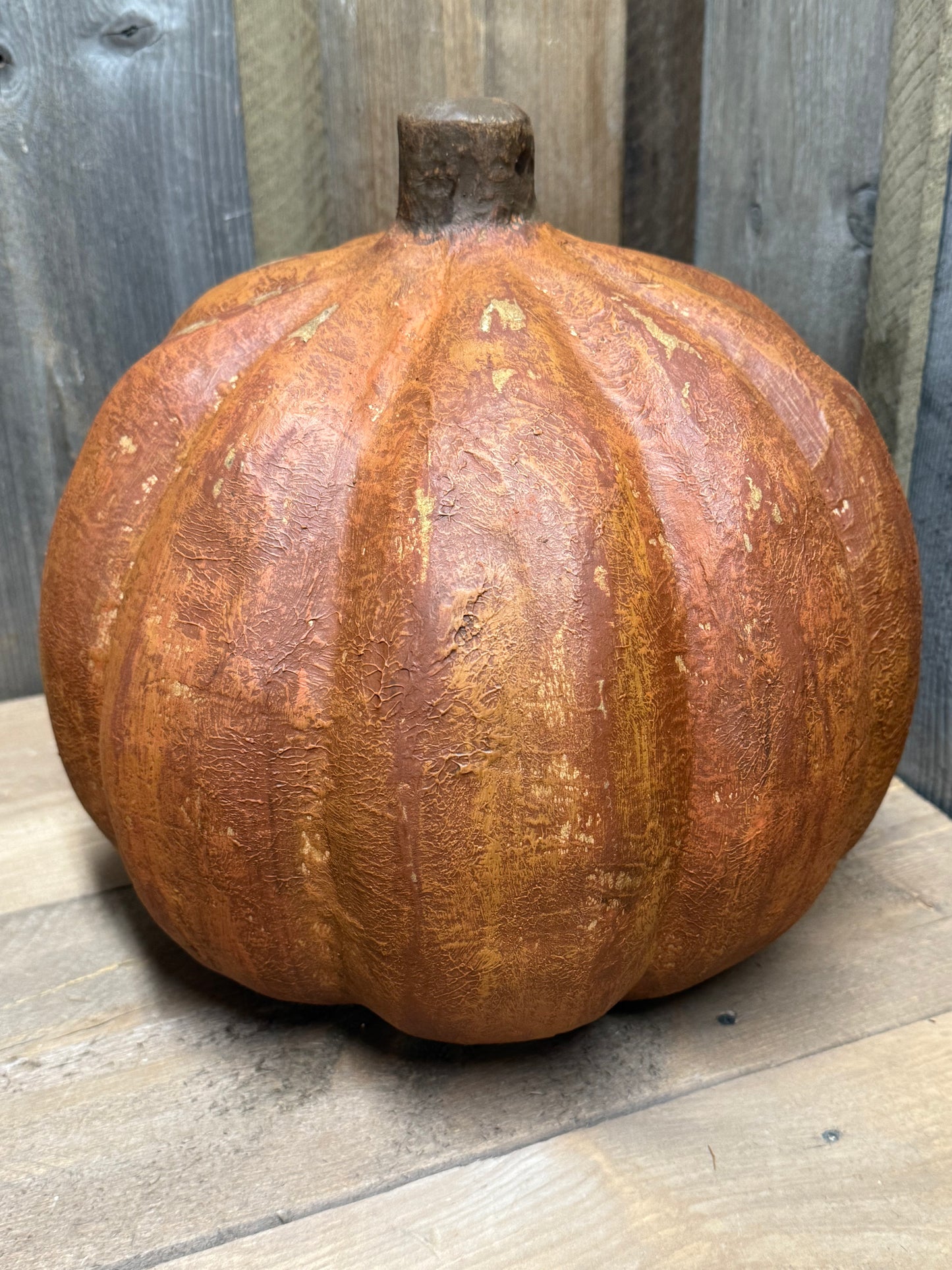 Pumpkin, Paper Mache, HAPPY HANK