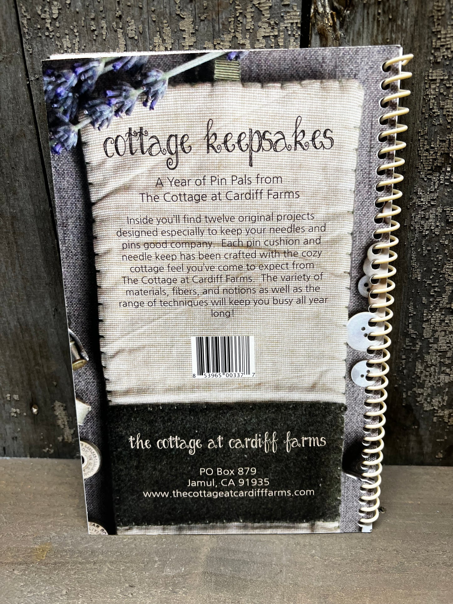 Book, Soft Cover, COTTAGE KEEPSAKES