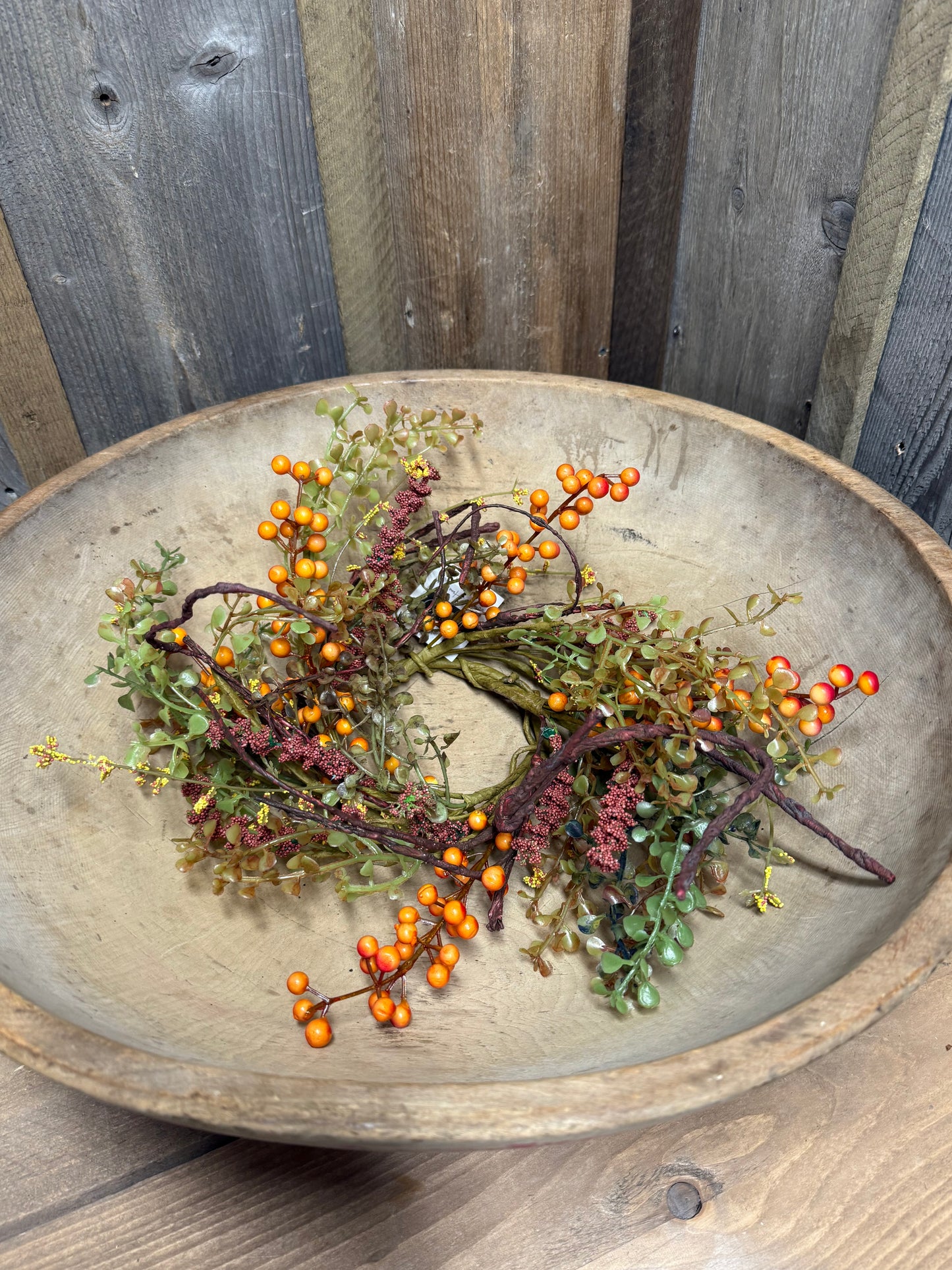Candle Ring, 4.5", SIENNA PEPPERGRASS