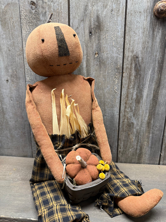 BENJAMIN, 23", Basket/Pumpkin
