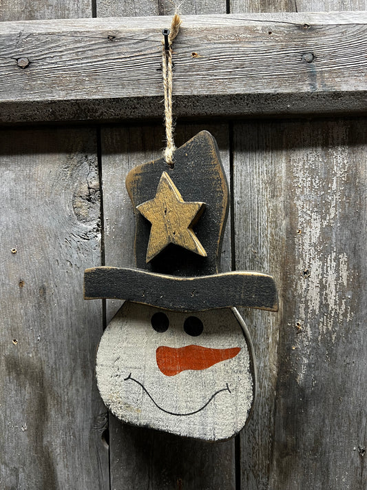 Hanger, SNOWMAN HAT/STAR