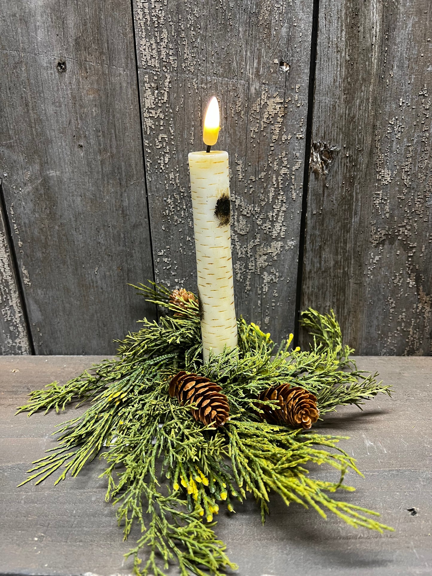 Candle Ring, 2", ALPINE CEDAR