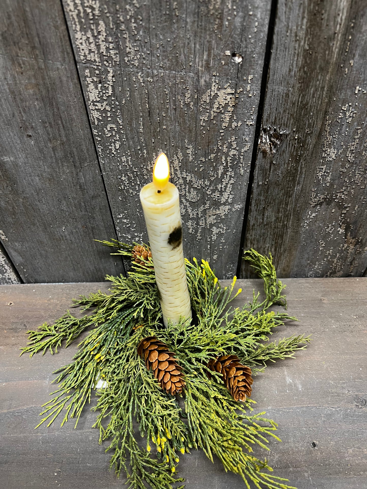 Candle Ring, 2", ALPINE CEDAR