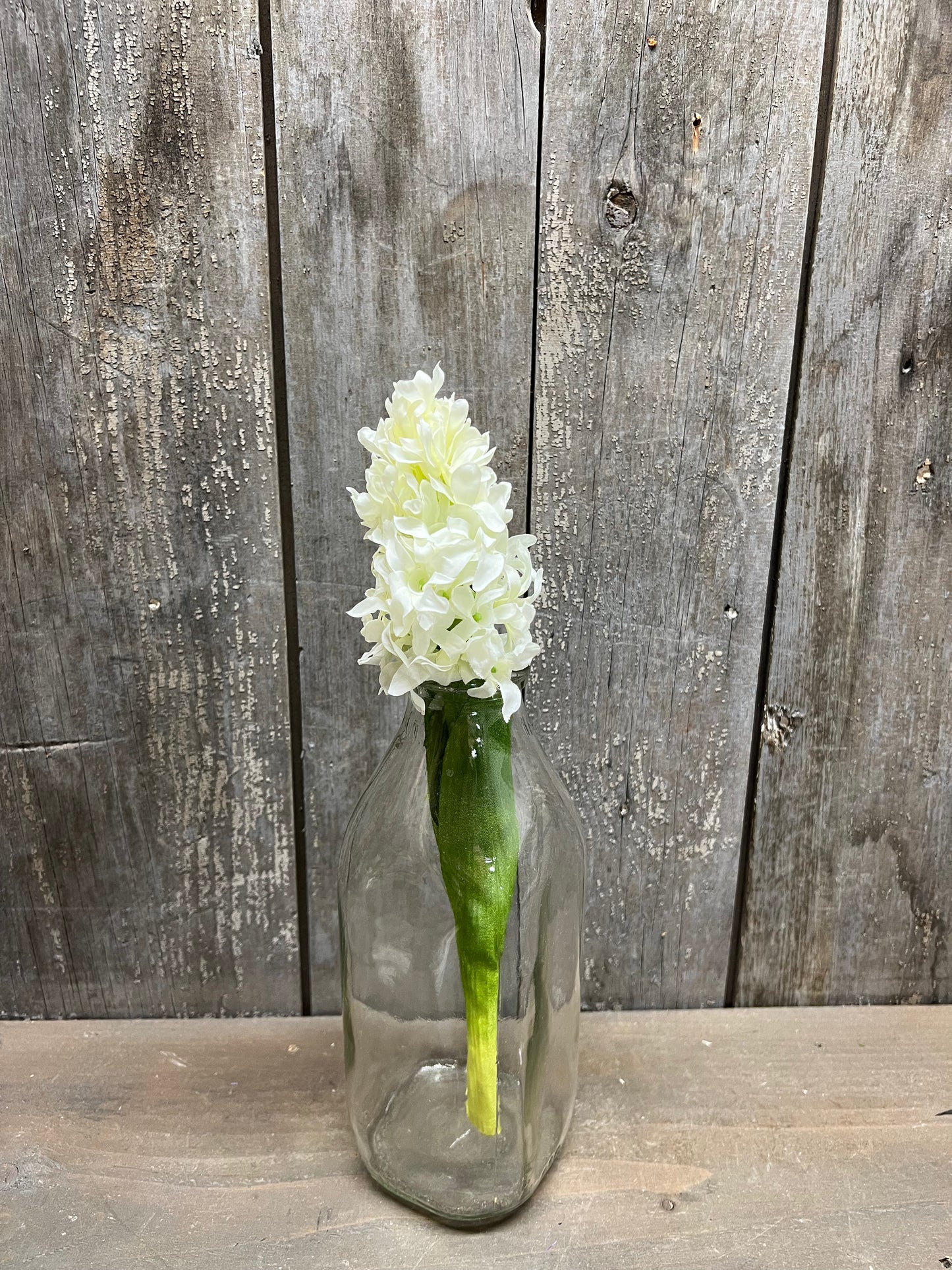 Stem, 11”, HYACINTH, WHITE or PURPLE